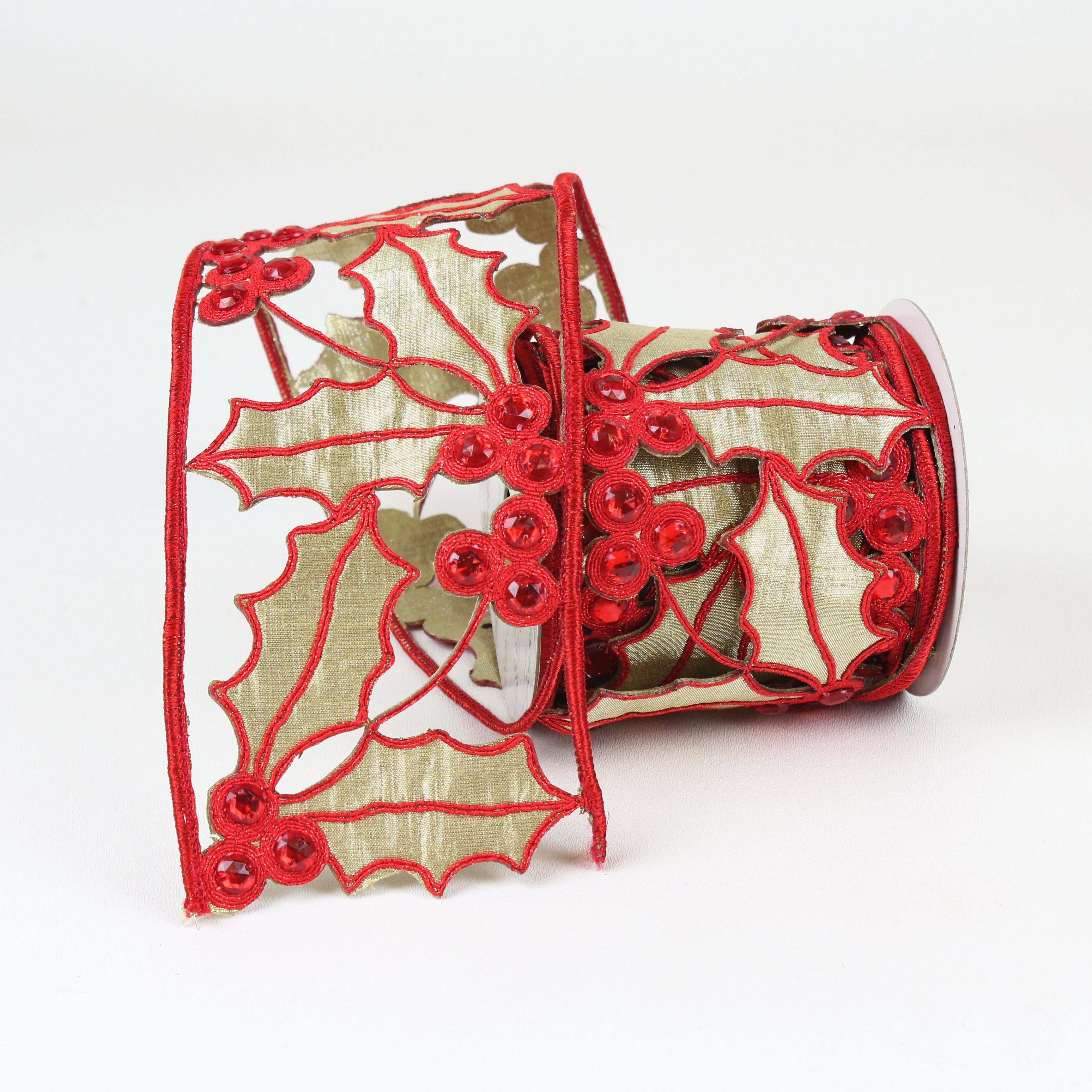 HOLLY LACE RIBBON (IN STOCK)