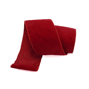 Buy red FUZZY FLEECE (IN STOCK)