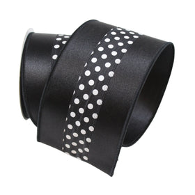 Buy black-white POLKA DOT TRIM (IN STOCK)