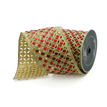 Buy red-gold DIAMOND LACE (IN STOCK)