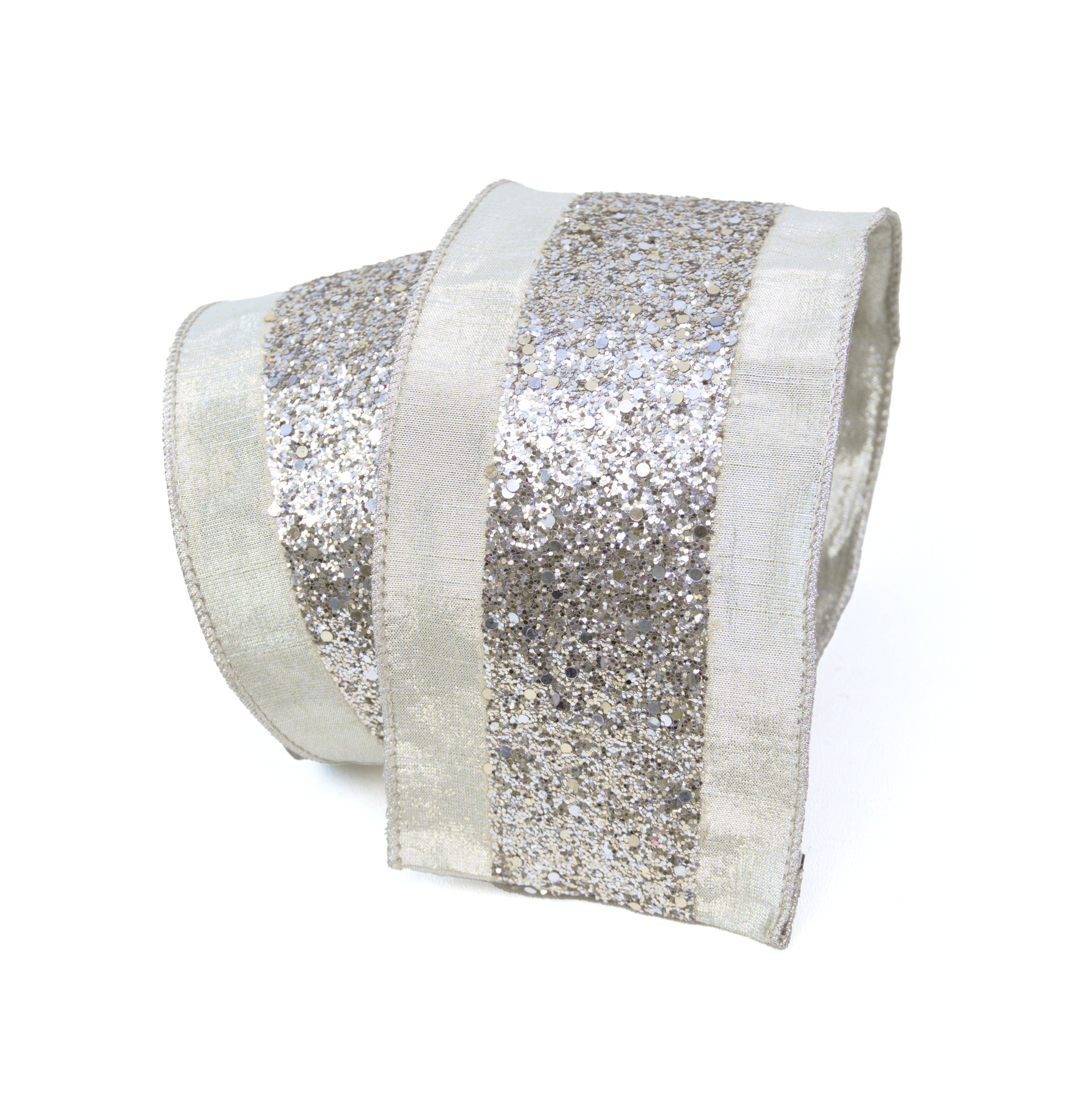 GLITTER TRIM RIBBON (IN STOCK)