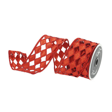 Buy red JESTER DIAMOND LACE RIBBON (IN STOCK)