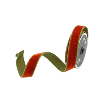Buy cinnamon-olive 2 TONE VELVET 1" (IN STOCK)