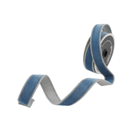 Buy steel-blue 2 TONE VELVET 1" (IN STOCK)