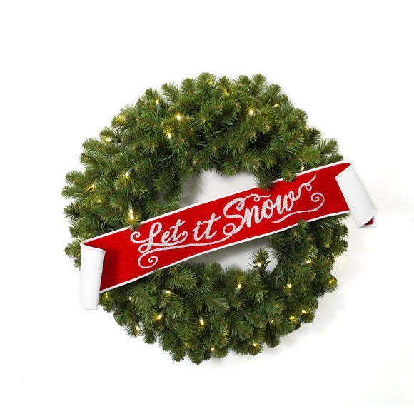 LET IT SNOW BANNER (IN STOCK)