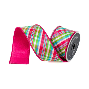 Buy hot-pink HOLLY JOLLY PLAID  (PREORDER)