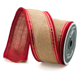 Buy red SEQUIN BORDERS (IN STOCK)