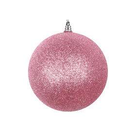 DUSTY ROSE GLITTER ORNAMENTS (IN STOCK)