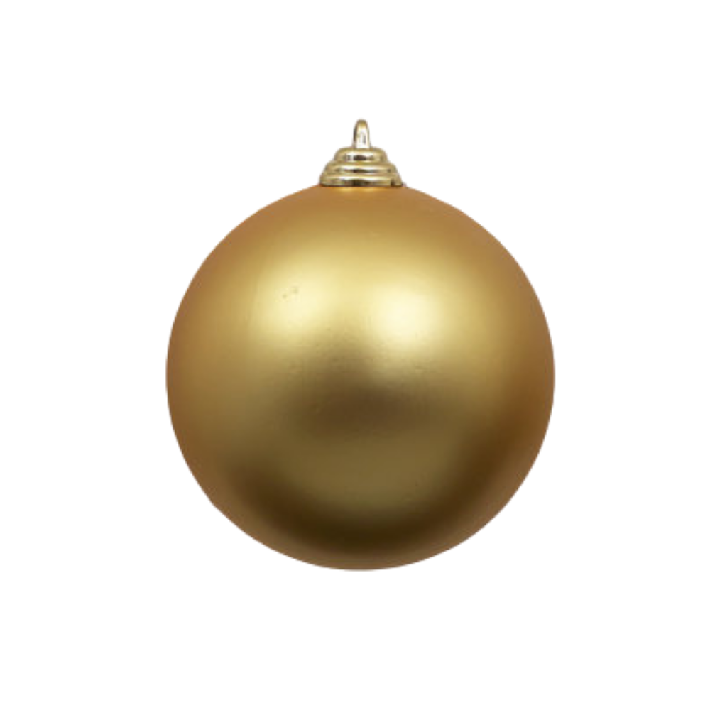 BRIGHT GOLD MATTE ORNAMENTS (PREORDER)