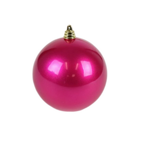 FUCHSIA CANDY APPLE ORNAMENTS (IN STOCK)