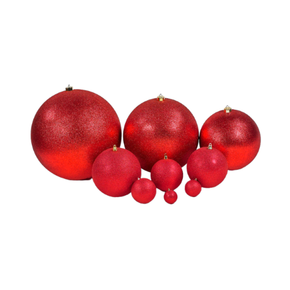 LIME GLITTER ORNAMENTS (IN STOCK)